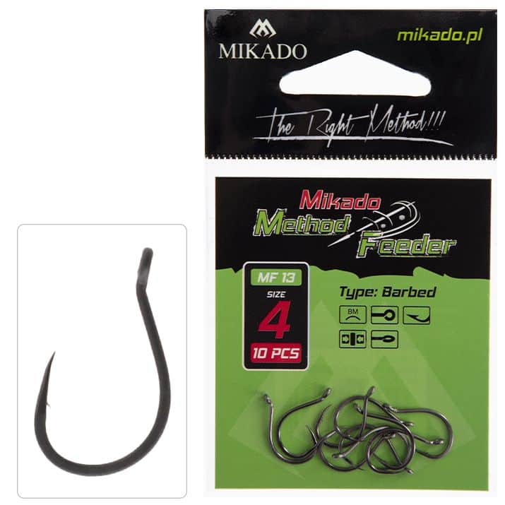 Mikado Haczyki Z Zadziorem Method Feeder HMF13 Nr6