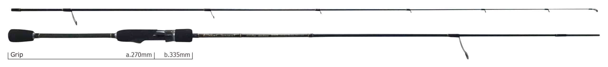 Yamaga Blanks Wędka BlueCurrent 610 Plug Quickness TZ Nano Spin 210cm 6g