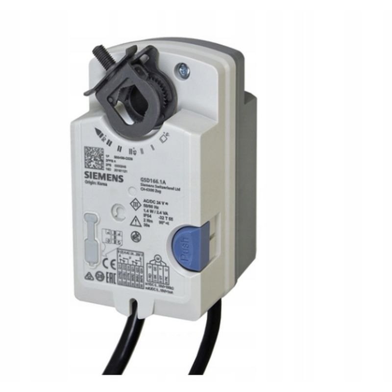 Siłownik obrotowy do przepustnic powietrza GSD141.1A Siemens 1 szt.