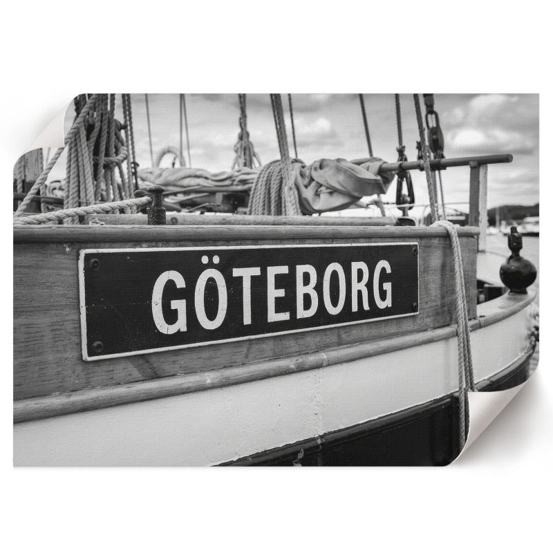 Plakat Dekoracyjny ArtPrintCave 84x59,5 cm Łódź Goteborg Artur Piotrowski 1 szt.
