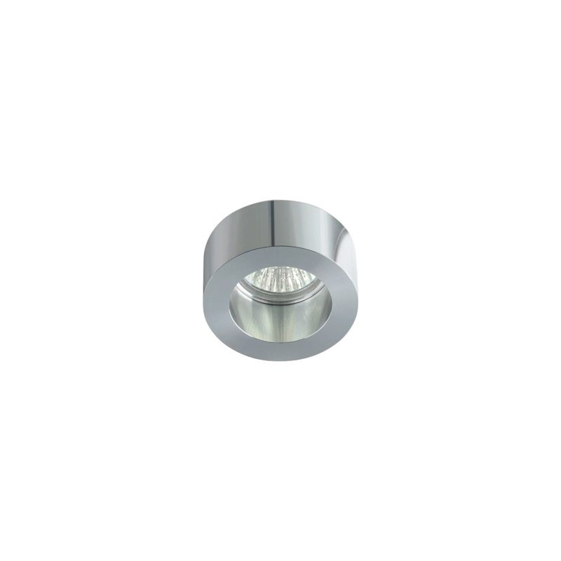 Oprawa sufitowa wpuszczana Italux Tentos stal satyna 1 x G4 x 35W IP20 wym: 4 x 5,5 x 5,5 cm okrągła - 1 szt.
