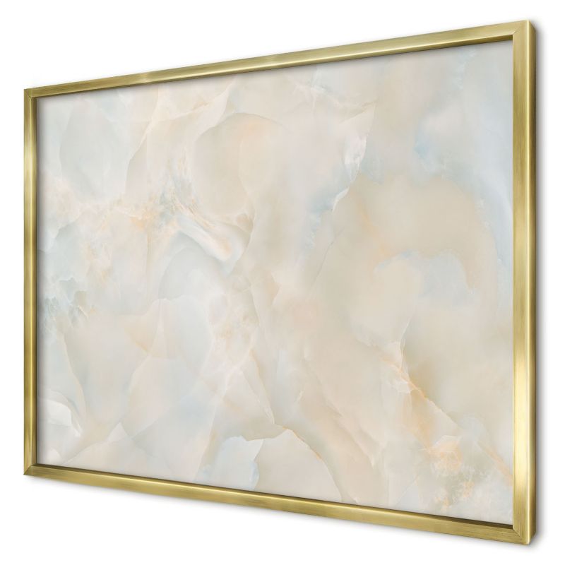 Tablica magnetyczna do salonu Wallfluent 70x50 Subtelna elegancja w złotej ramie 1szt