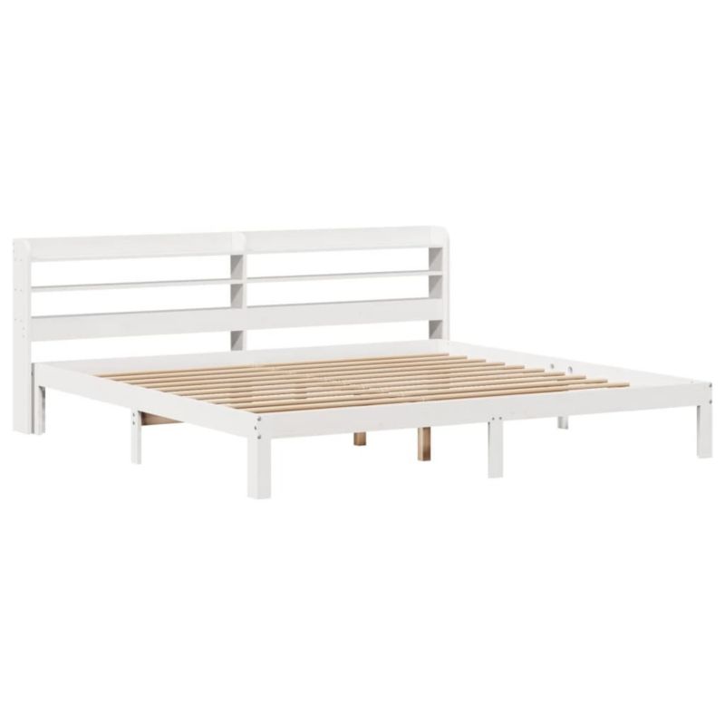 Łóżko drewniane WaszeMeble 180x200 cm biała WM-3306795 1 szt.