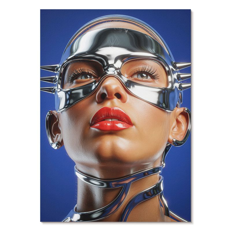 Plakat na Ścianę Tulup 42x59,4 cm (A2) Metalowy blask Do salonu, biura, sypialni 1 szt.