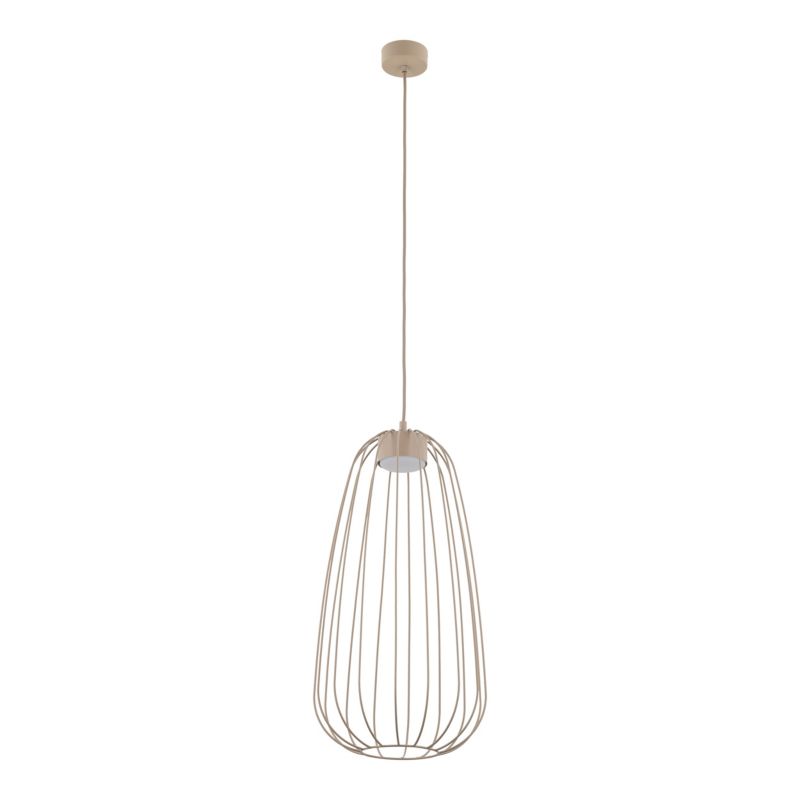 Lampa wisząca Tk-Lighting Sphera S Sabia beżowy klosz druciak 1Xgx53 - 1szt.