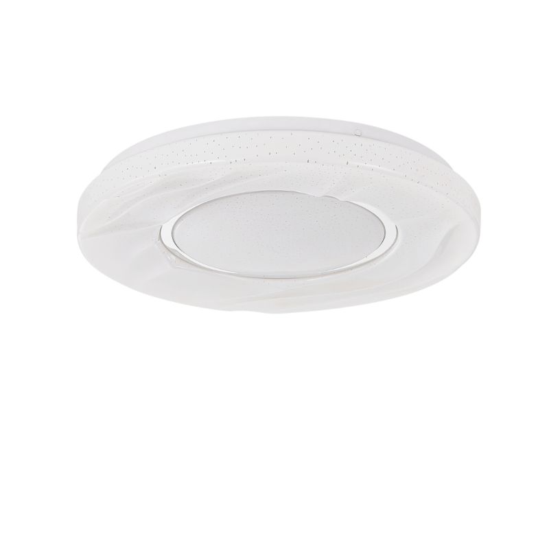 Plafon gwiezdny efekt Light Prestige TENARO biały okrągły 40cm LED 23W biały neutralny 4000K 2202lm IP20 - 1 szt.
