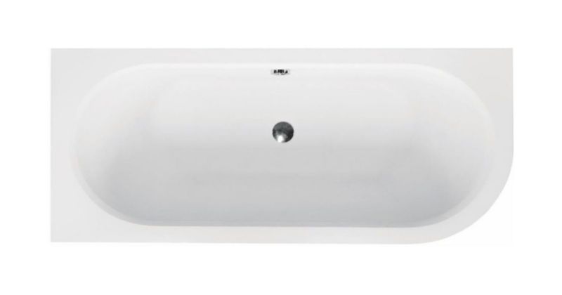 Wanna narożna Besco Avita lewa asymetryczna 150x74,7 cm akryl biała 150 l 1 szt.