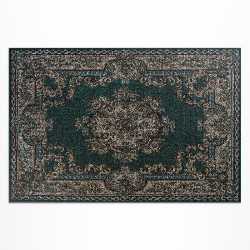 Dywan Winylowy Z Nadrukiem Wallfluent 80x120 cm Perski dekoracyjny wzór w starym stylu 1 szt.