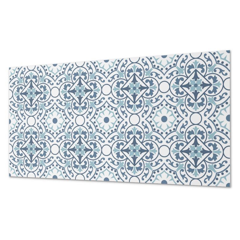 Okładzina Ścienna Z Grafiką PCV ArtPrintCave 100x50 cm Wzór roślinny w ornamentach 1 szt.