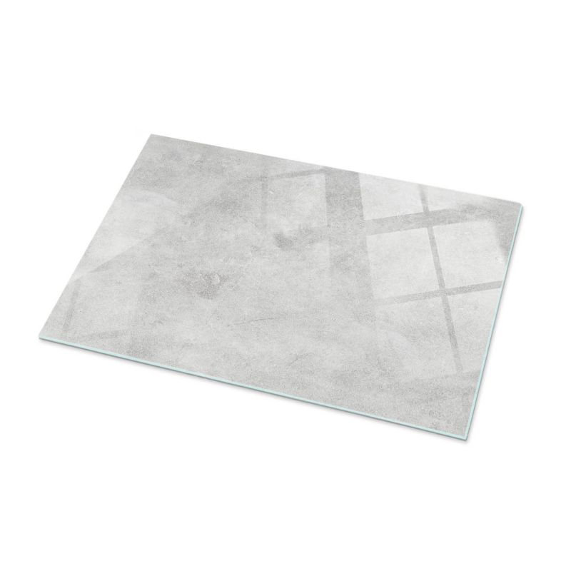 Blat Szklany ArtPrintCave 100x70 cm Tekstura betonowa z rysami Stolik Kawowy Do Salonu Loft DIY 1 szt.