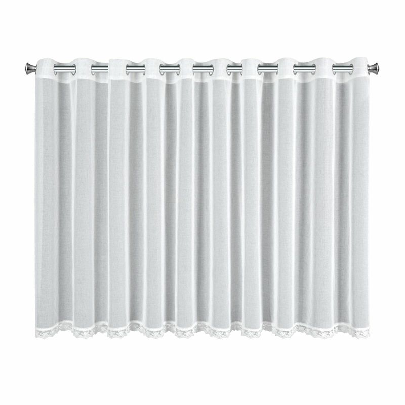 Firana SUSAN Eurofirany 350x140 cm biała koronka 1 szt.