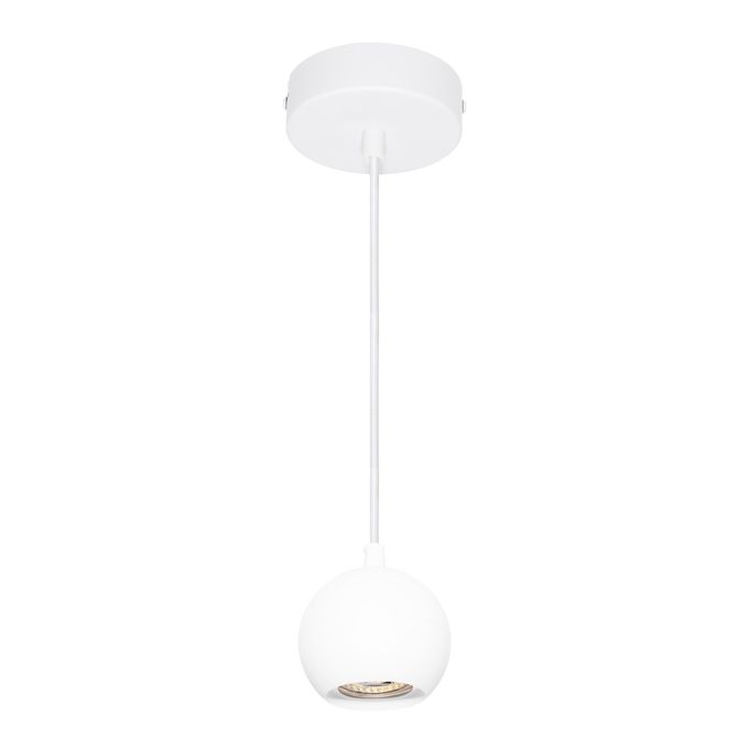 Lampa Wisząca Osram Sufitowa Zwis Reflektor GU10 Biała SPHERAL 1 szt.