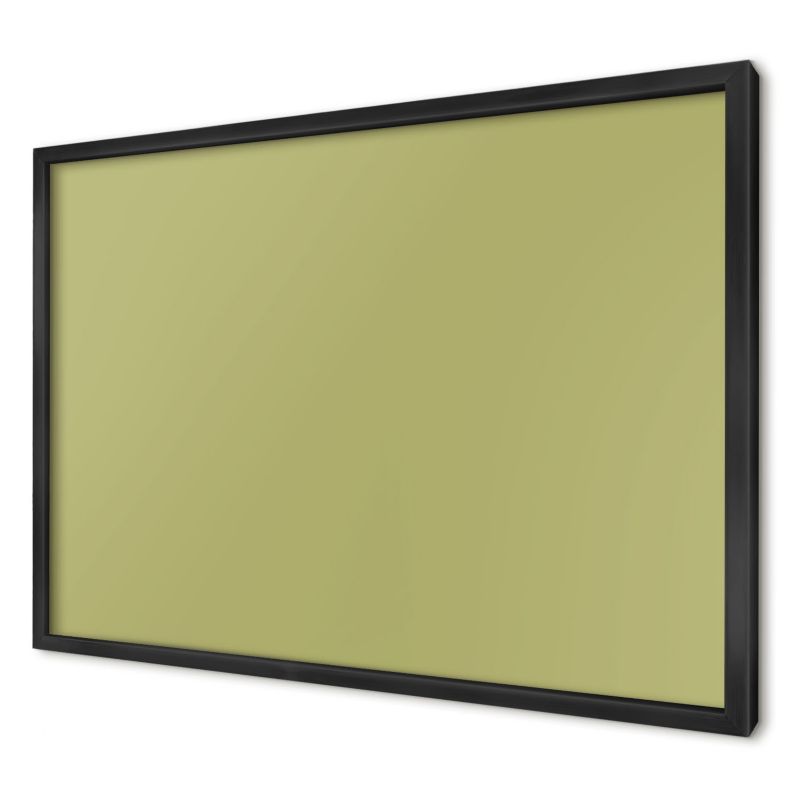 Ozdobna tablica magnetyczna Wallfluent 60x40 Zielony vintage w czarnej ramie 1szt