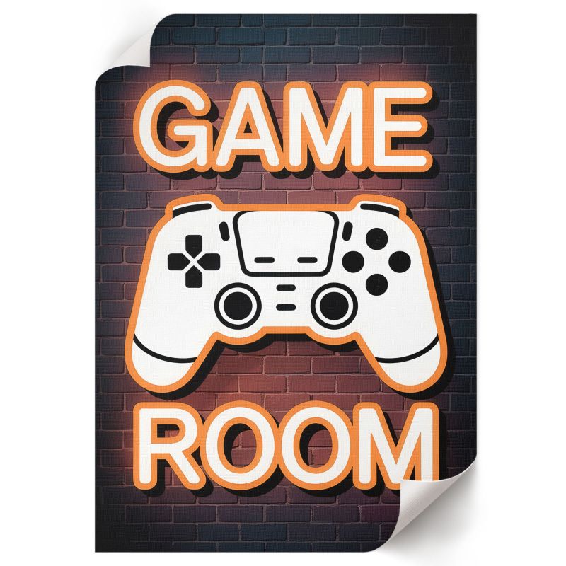 Plakat Premium ArtPrintCave 21x29,7 cm Neonowy kontroler Jakub Woźniak 1 szt.