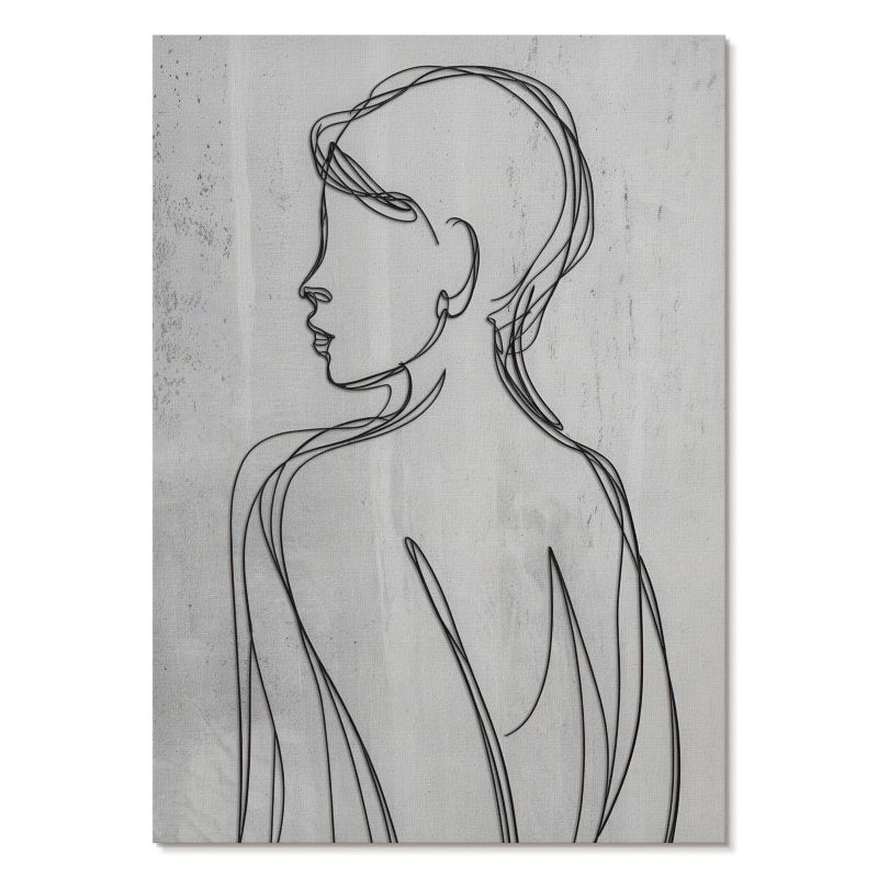 Plakat na Ścianę Tulup 59,4,x84 cm (A1) Minimalistyczny profil Do salonu, biura, sypialni 1 szt.