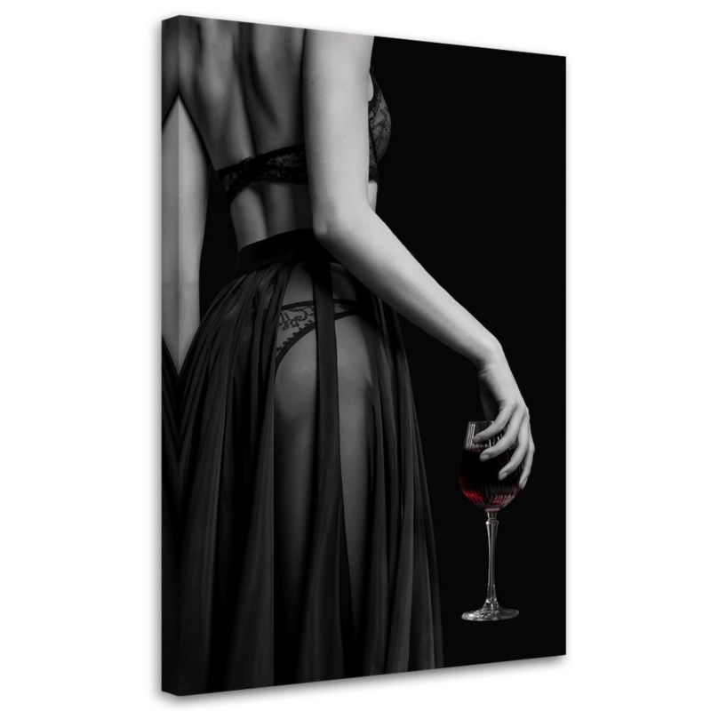 Obraz do salonu sypialni Feeby Piękna Kobieta w bieliżnie 60x90cm 1szt