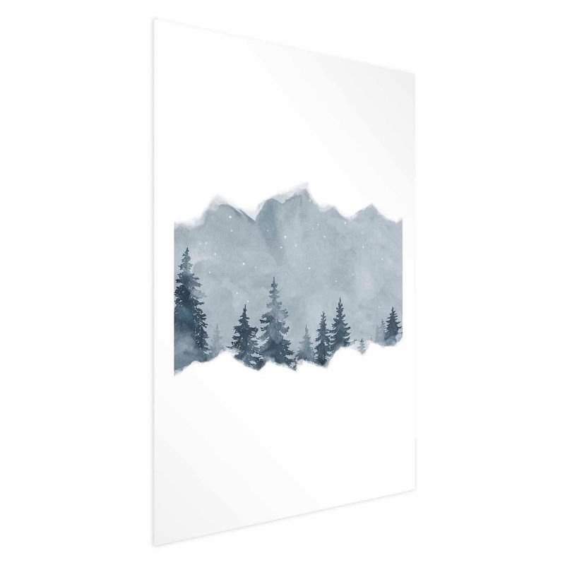Plakat Artgeist Wycinek Syberii 60x90 cm bez ramy z marginesem 1 szt