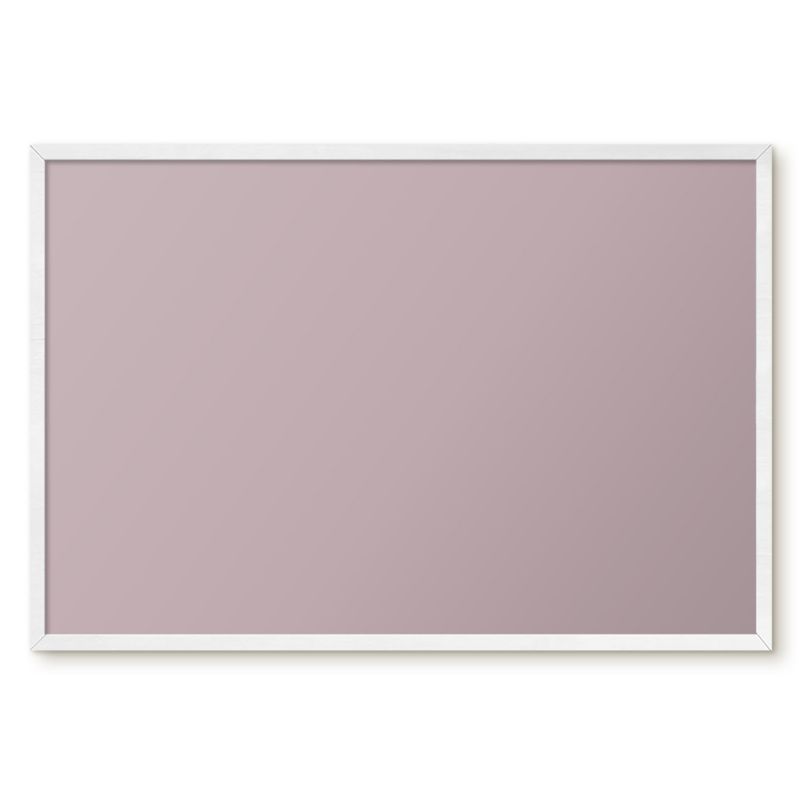 Tablica Magnetyczna Do Salonu Tulup 60x40 cm Pastelowy liliowy - Biała rama Do sypialni, salonu 1 szt.