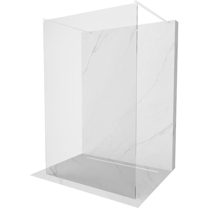 Ścianka prysznicowa Mexen Kioto biała 100x200 cm 800-100-002-20-00 1 szt.