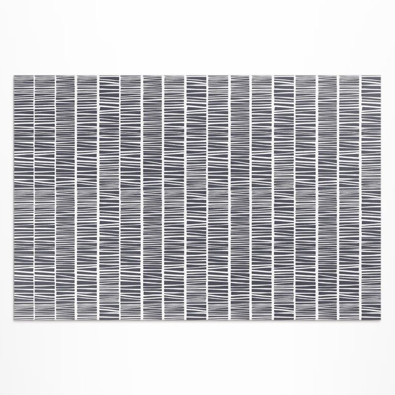 Winylowy Chodnik Zewnętrzny Wallfluent 120x180 cm Abstrakcja linii wzór drobne kreski 1 szt.