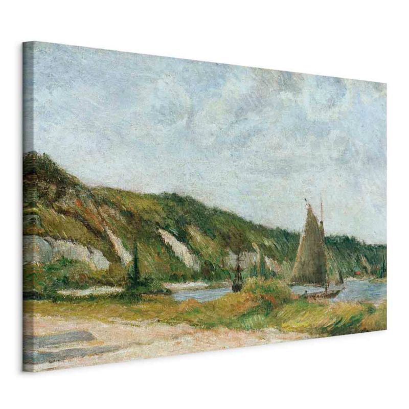 Obraz Artgeist Les voiliers Gauguin 60 x 40 cm płótno włoskie 1 szt
