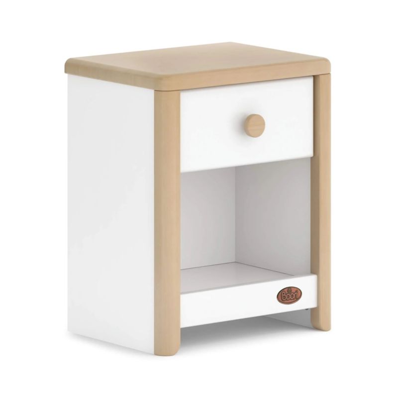 Szafka nocna Boori Avalon z szufladą i półką biała 40x49.9x31.6 1szt.
