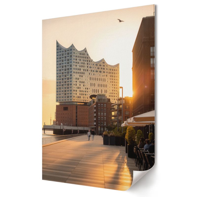 Plakat Wallfluent Format A3 Zachód słońca Artysta Kateko 1 szt.