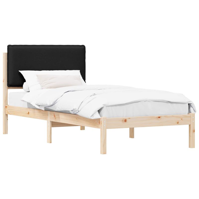 Łóżko Drewniane WaszeMeble 90x190 cm Brązowe WM-877876 1 szt.