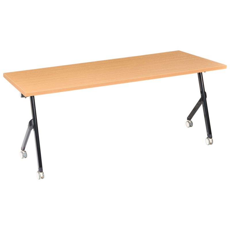 Składane biurko Bendi 180 cm 60 cm Brązowy 1 szt.