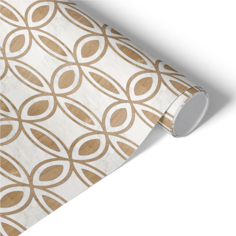 Samoprzylepna Okleina na Meble Tulup 50x100 cm Geometryczne wzory Do Sypialni I Garderoby 1 rol.