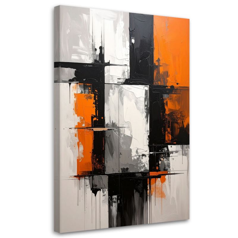 Obraz na płótnie Feeby do salonu sypialni kuchni biura spa, Abstrakcja, pionowy, aranżacja do biura, wzór 62206, 30x45 cm, 1 szt.