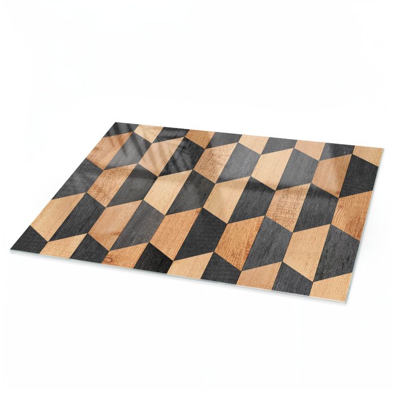Blat Na Stolik ArtPrintCave 100x70 cm Geometria wnętrz - Hartowany Blat Szklany Ochronny 1 szt.