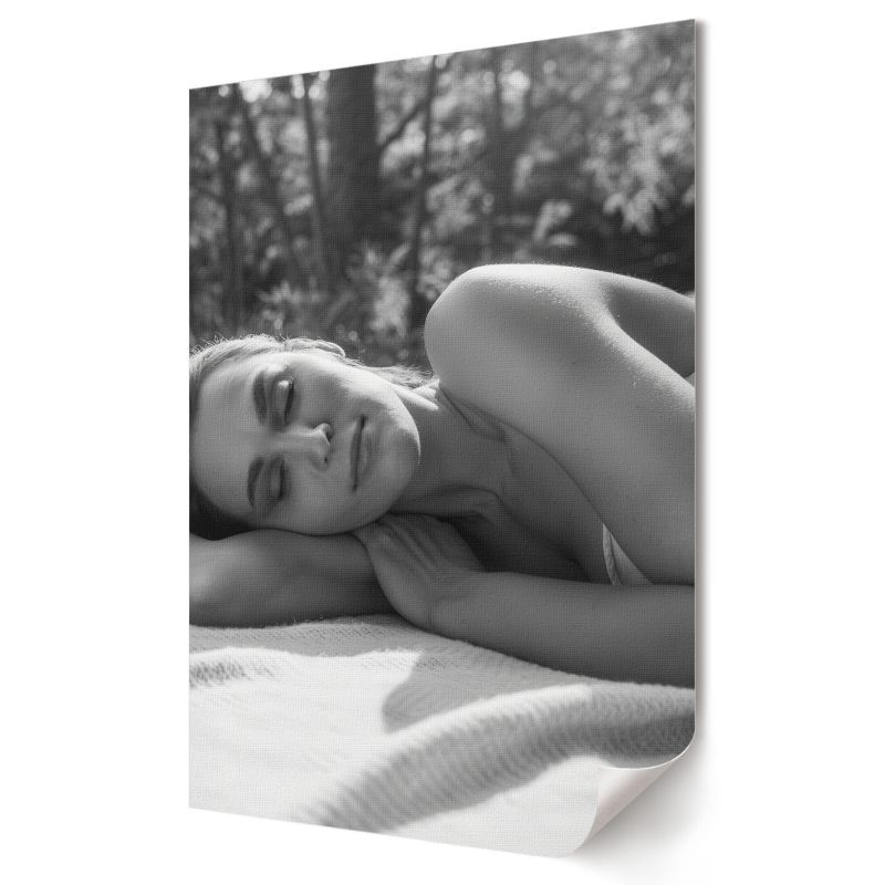 Plakat na ścianę Wallfluent Format A4 Relaksujący portret Artysta Cysiu 1 szt.