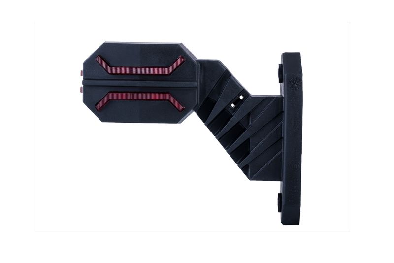 Lampa obrysowa do przyczepy HORPOL DRAGON LED lewa IP68 12/24V 3 funkcje 1 szt.