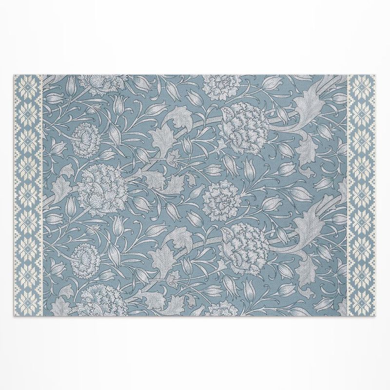 Winylowy Chodnik Zewnętrzny Wallfluent 80x120 cm Tulipan William Morris 1 szt.