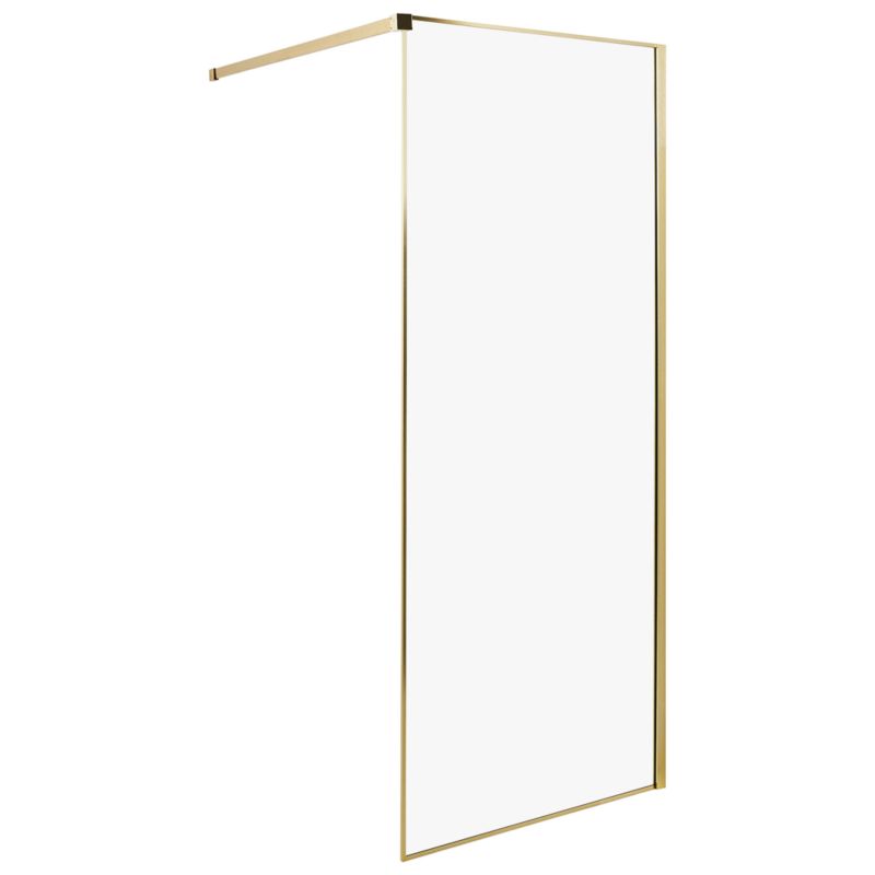 Ścianka prysznicowa Waspam 80 x 190 cm Złoty 1 szt.