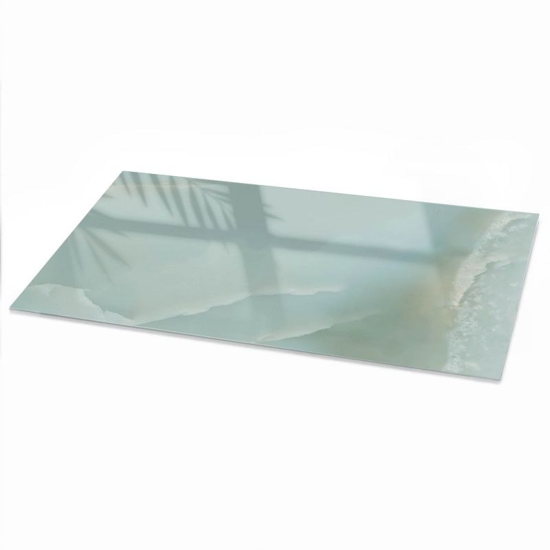 Blat Stołowy ArtPrintCave 120x60 cm Mroźna elegancja - Blat ze Szkła Hartowanego 1 szt.