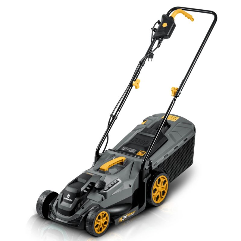 Kosiarka elektryczna Humberg HM-612 lekka mocna z regulacją 1400W 34cm szara 1szt.