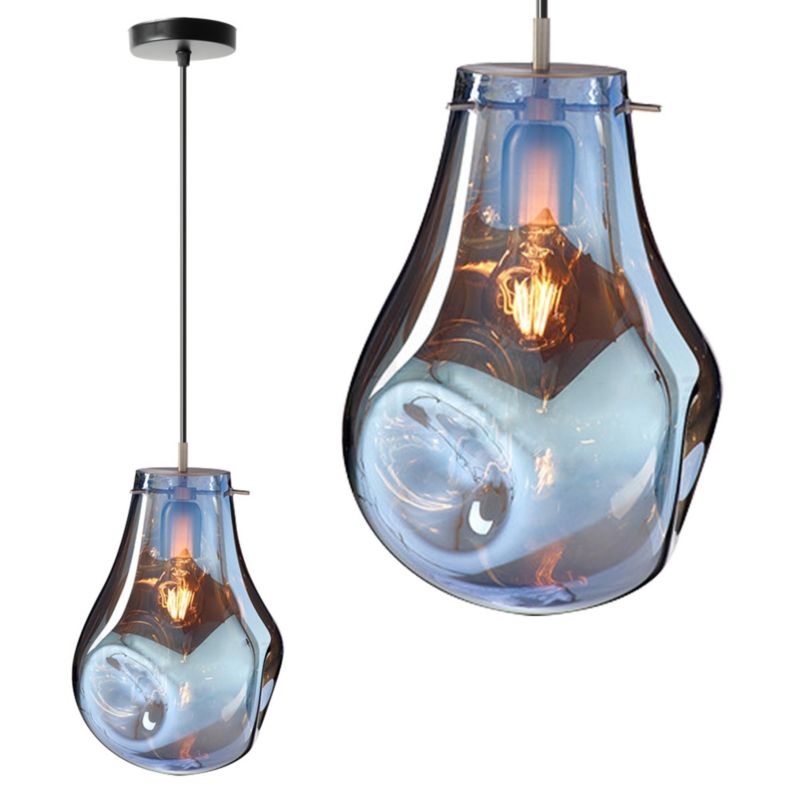 Lampa Sufitowa Wisząca Toolight App327-1Cp Niebieski