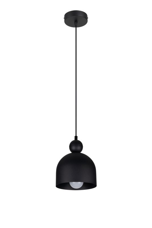 Lampa sufitowa wisząca BERYL HEXE E27 metal 1 x 60W czarny H0607 1 szt.