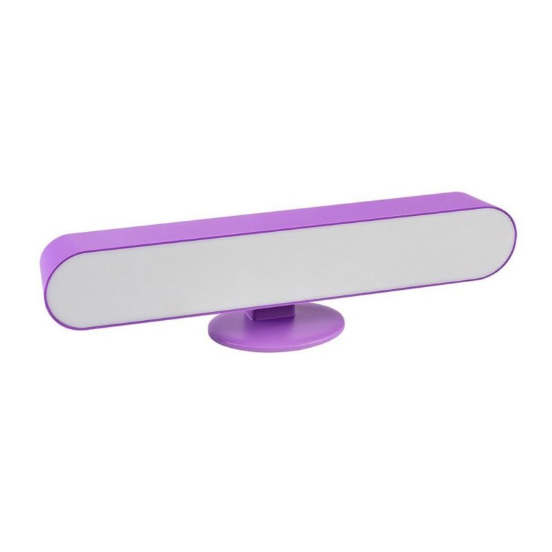 Lampa stołowa akumulatorowa Rabalux Parker biało-fioletowa LED 3W IP20 wym:27x7x7cm - 1 szt.