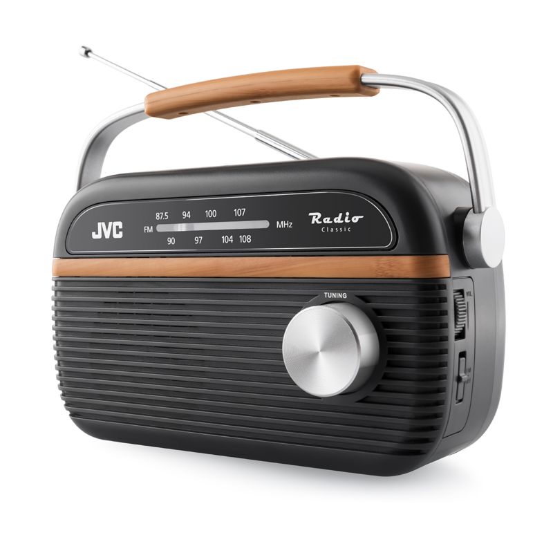Radio przenośne JVC RA-E215G FM 2 W szare 1 szt.