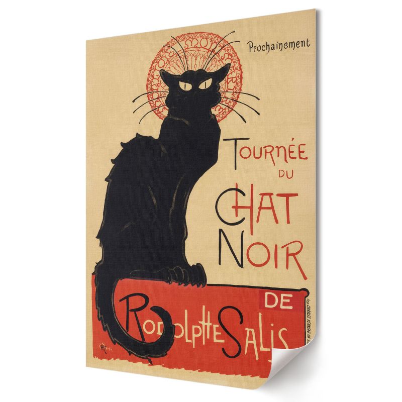 Plakat canvas Wallfluent Format A2 Tournée du Chat Noir Artysta Théophile Steinlen 1 szt.
