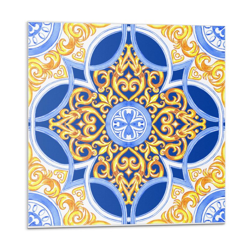 Kafelki samoprzylepne Wallfluent 50x50 cm Motyw florystyczny w designie 4 szt.