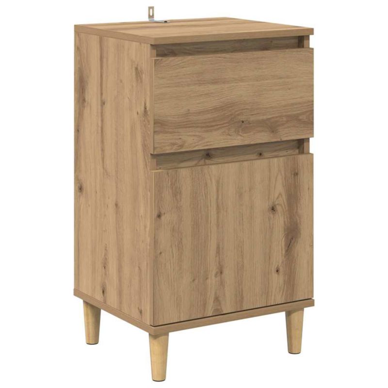 Szafka nocna WaszeMeble dąb artisan WM-881235 1 szt.