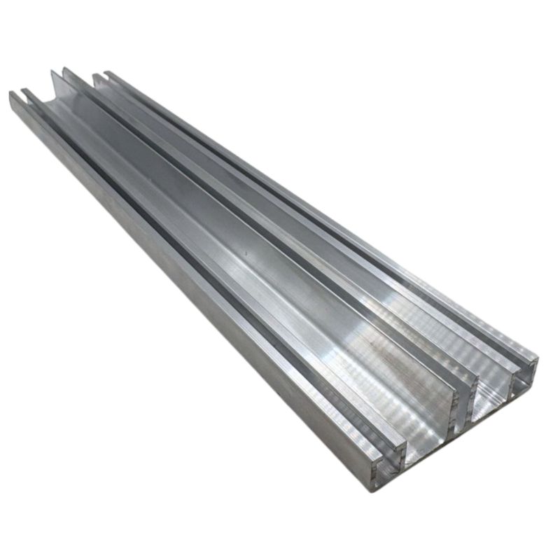 Profil aluminiowy łączący dolny 4000mm PoliGreen do poliwęglanu - 1 szt.