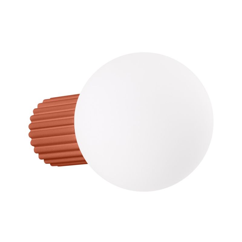 Kinkiet Pure Lume SFERA ochra czerwono-biały 1xG9x8W IP44 wym:12x12x17cm - 1 szt.