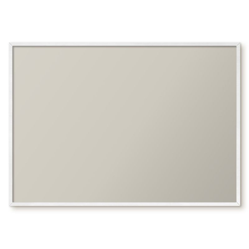 Tablica Magnetyczna Tulup 100x70 cm Ciepły kamienny - Biała rama Do sypialni, salonu 1 szt.