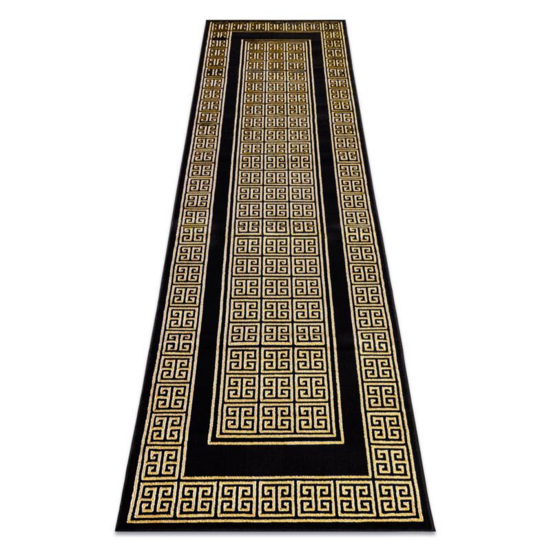 Chodnik Gloss RugsX 60x250 cm czarny AT3861 1 szt.