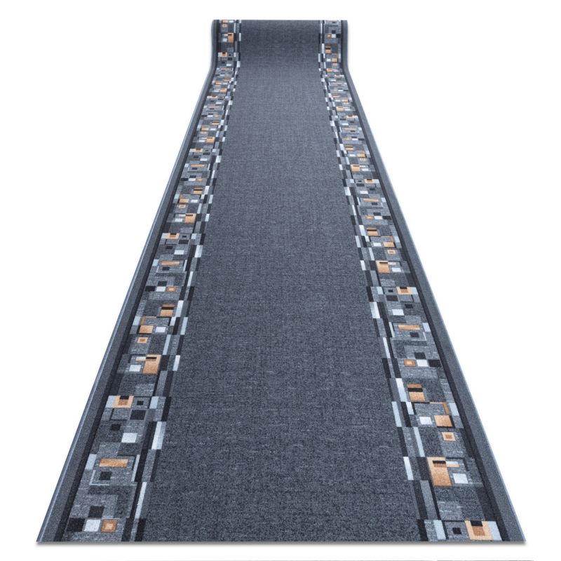 Chodnik RugsX 67x140 cm szary 207268 1 szt.